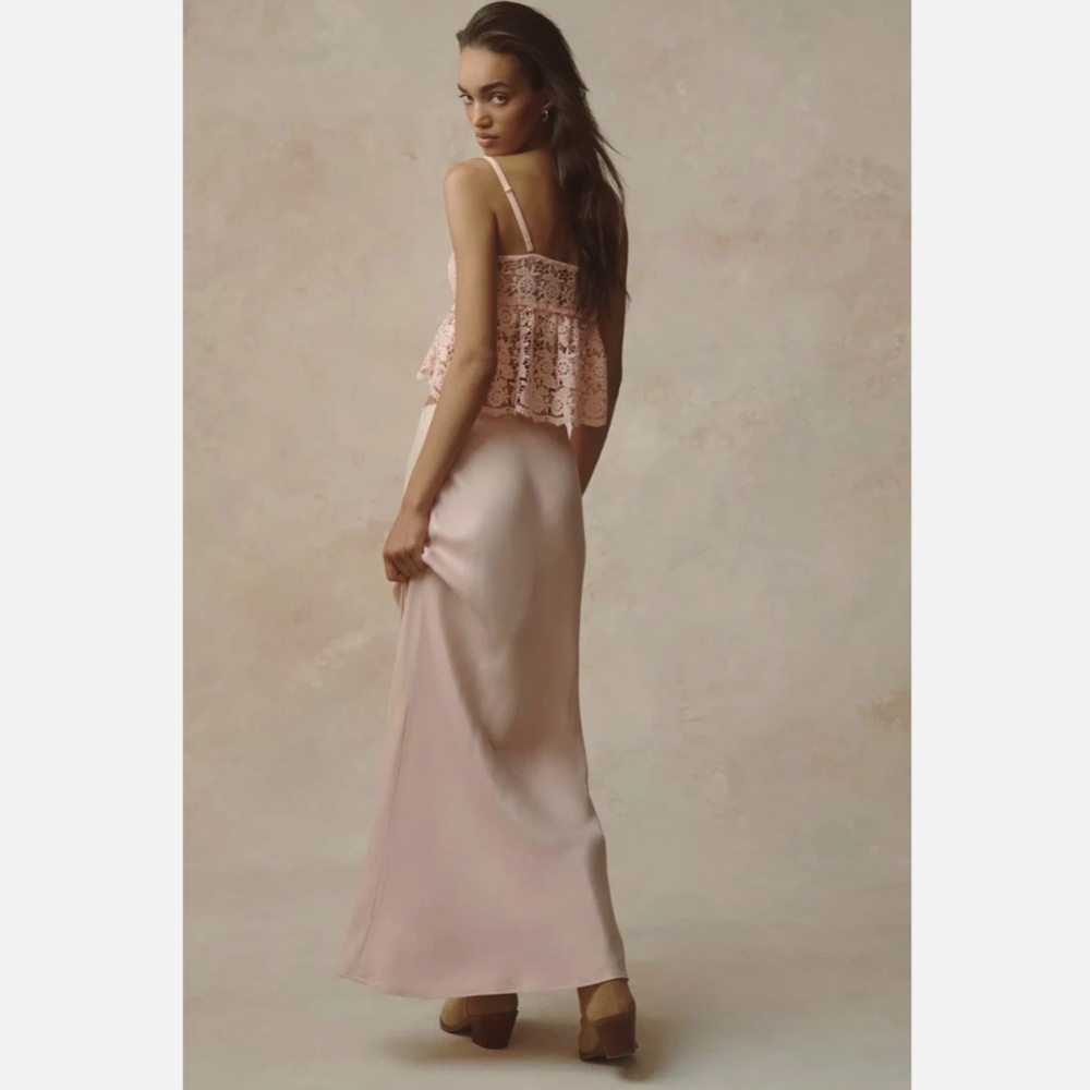 Anthropologie The Tilda Maxi Slip Skirt - Picture 3 of 8